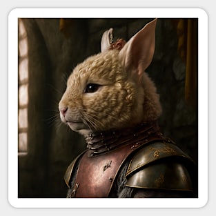 Knight Rabbit Sticker